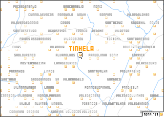 map of Tinhela