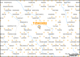 map of Tinh Khau