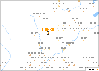 map of Tinhkrai