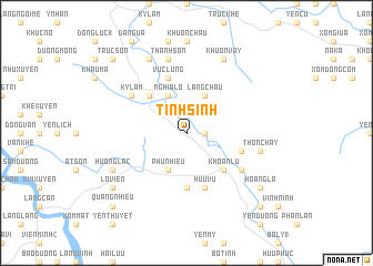 map of Tinh Sinh