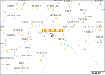 map of Tiniagourt