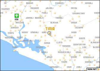 map of Tinia