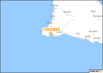 map of Tinigbas