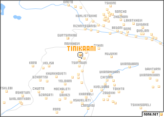 map of T\