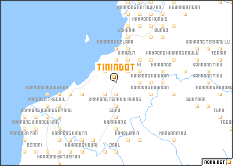 map of Tinindot