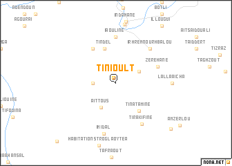 map of Tinioult