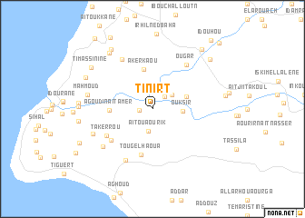 map of Tinirt