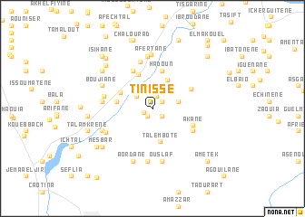map of Tinisse