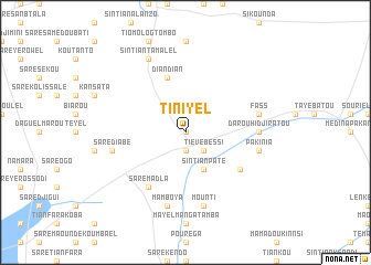 map of Tiniyel