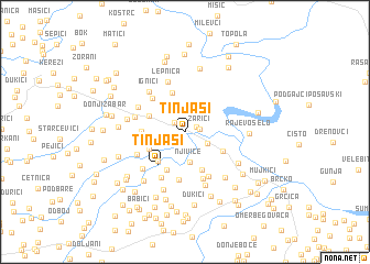 map of Tinjasi