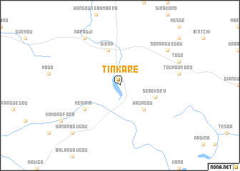 map of Tinkaré