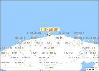 map of Tinkerup