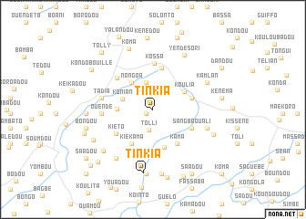 map of Tinkia