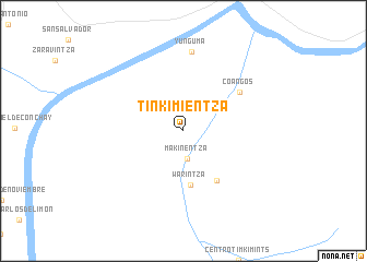 map of Tinkimientza