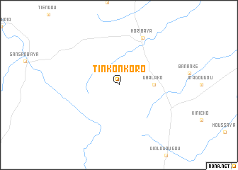 map of Tinkonkoro