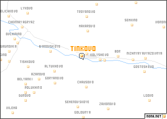 map of Tin\