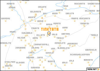 map of Tinktata