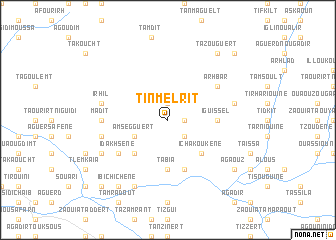 map of Tinmelrit