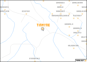 map of Tinmyne