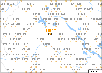 map of Tín Mỹ