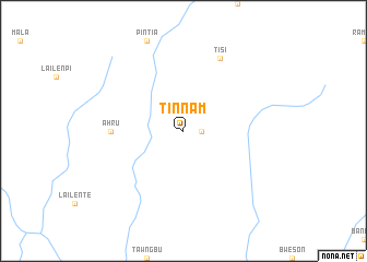 map of Tinnam
