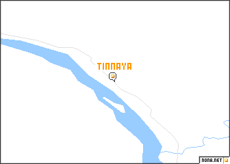 map of Tinnaya