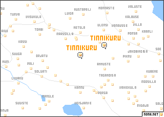 map of Tinnikuru