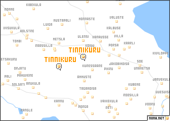 map of Tinnikuru