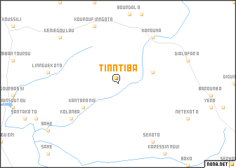 map of Tinntiba