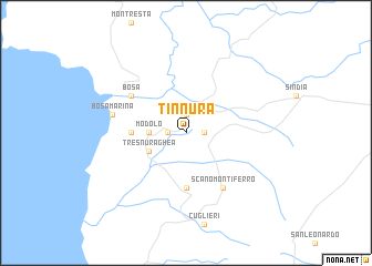 map of Tinnura