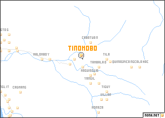 map of Tinomobo