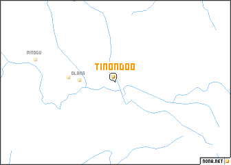 map of Tinondoo