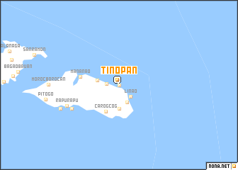 map of Tinopan