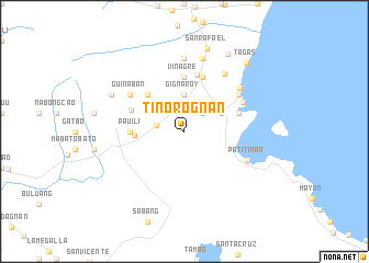map of Tinorogñan