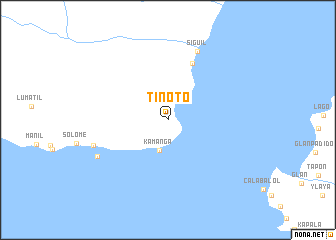 map of Tinoto