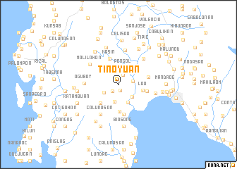 map of Tinoyuan