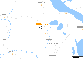 map of Tinpahār