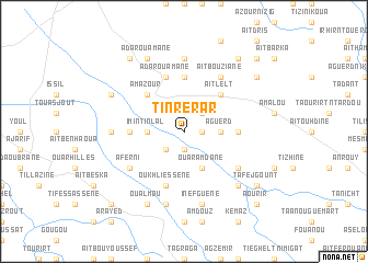 map of Tinrerar