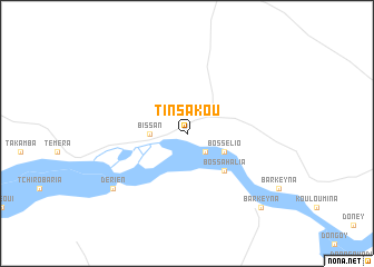 map of Ti-n-Sakou