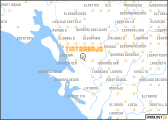 map of Tinta Abajo