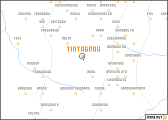 map of Tintagrou