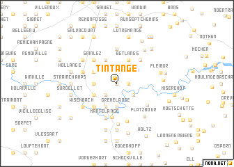 map of Tintange