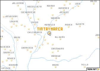 map of Tintaymarca