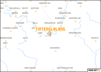 map of Tinteng Lalang