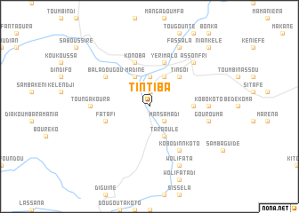 map of Tintiba