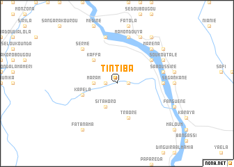 map of Tintiba