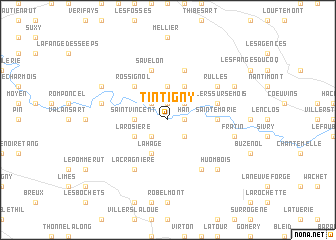 map of Tintigny