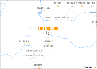 map of Tinti Kabani