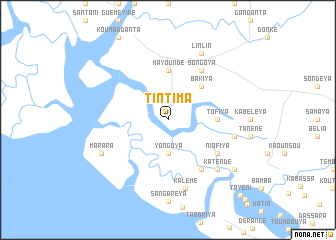 map of Tintima