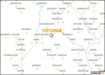 map of Tintimshe